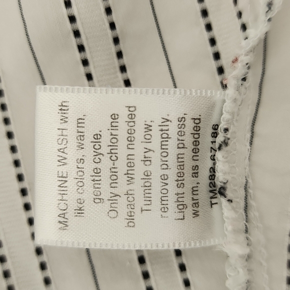 Pendleton Business Casual Button Down Long Sleeve Shirt  Size 14 - Picture 12 of 13